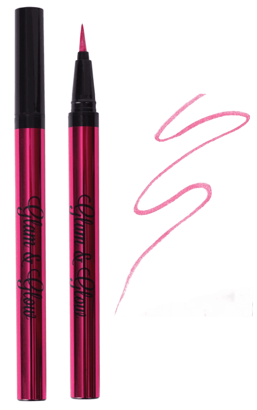 Parisa Лайнер для макияжа век PF-300 Glam&Glow (07 hot pink/ярко-розовый), 6 мл