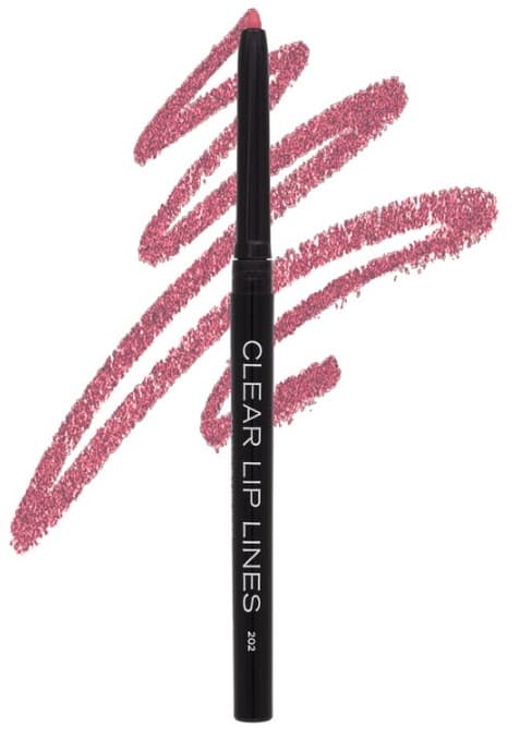 Parisa Карандаш для макияжа губ CLEAR LIP LINES  автоматический (202 розовый), 1,2 гр.