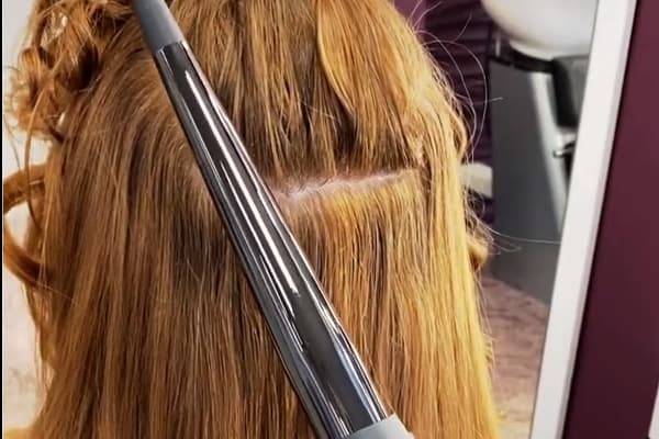 Локоны на конусную плойку, афрокудри с помощью плойки, плойка-волна