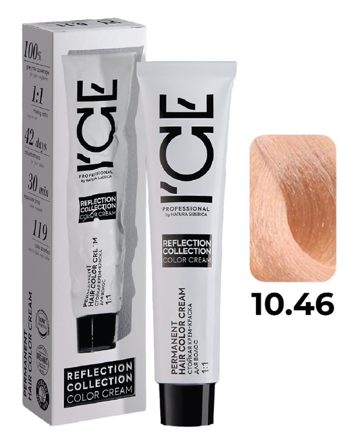 ICE Professional REFLECTION 10.46 платинум бледно медно-красный 60 мл