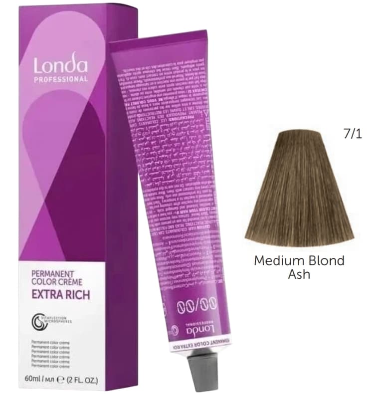 LONDACOLOR 7/1 блонд пепельный