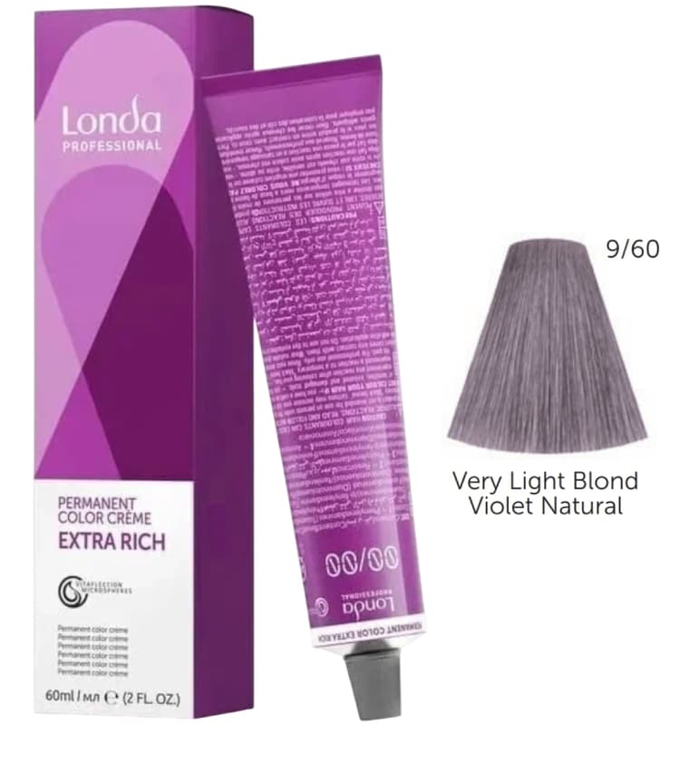 LONDACOLOR  9/60 очень светлый блонд фиолетово-натуральный
