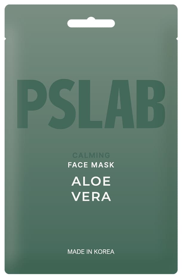 4SKIN Маска для лица "PSLAB" успокаивающая с экстрактом алоэ ALOE VERA 23 мл