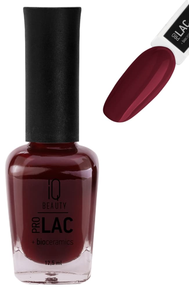 IQ BEAUTY PROLAC Лак для ногтей укрепляющий с биокерамикой 12.5 мл № 027
