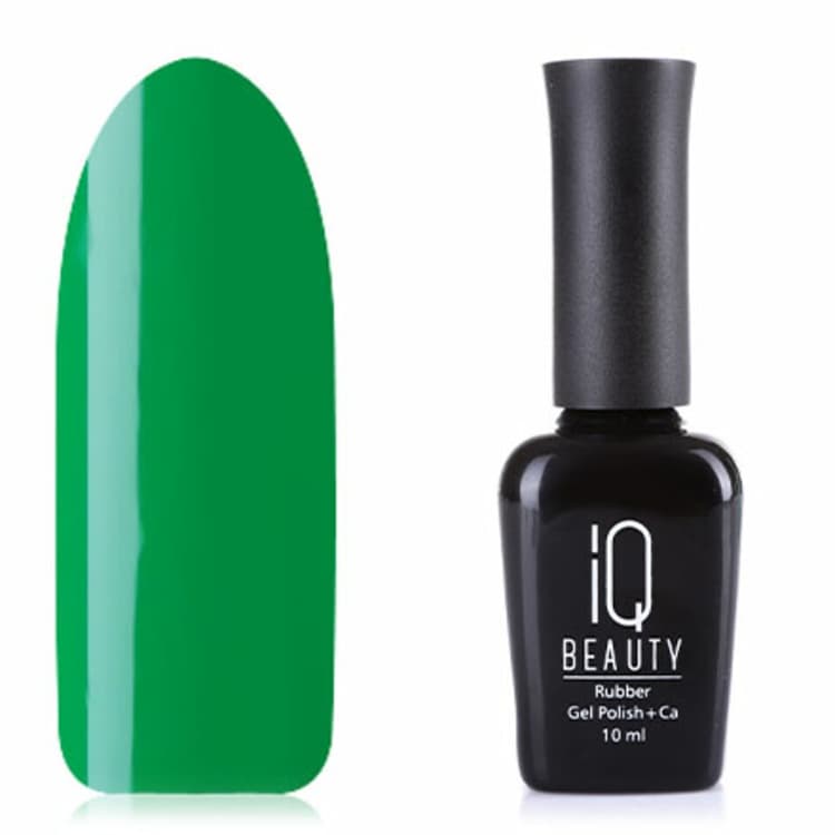 IQ BEAUTY Каучуковый гель-лак с кальцием №123 10 мл. (Green Canyon)