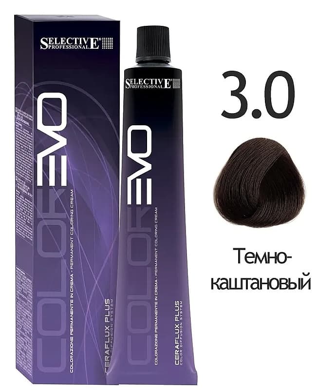 SELECTIVE COLOREVO 3.0  темно-каштановый