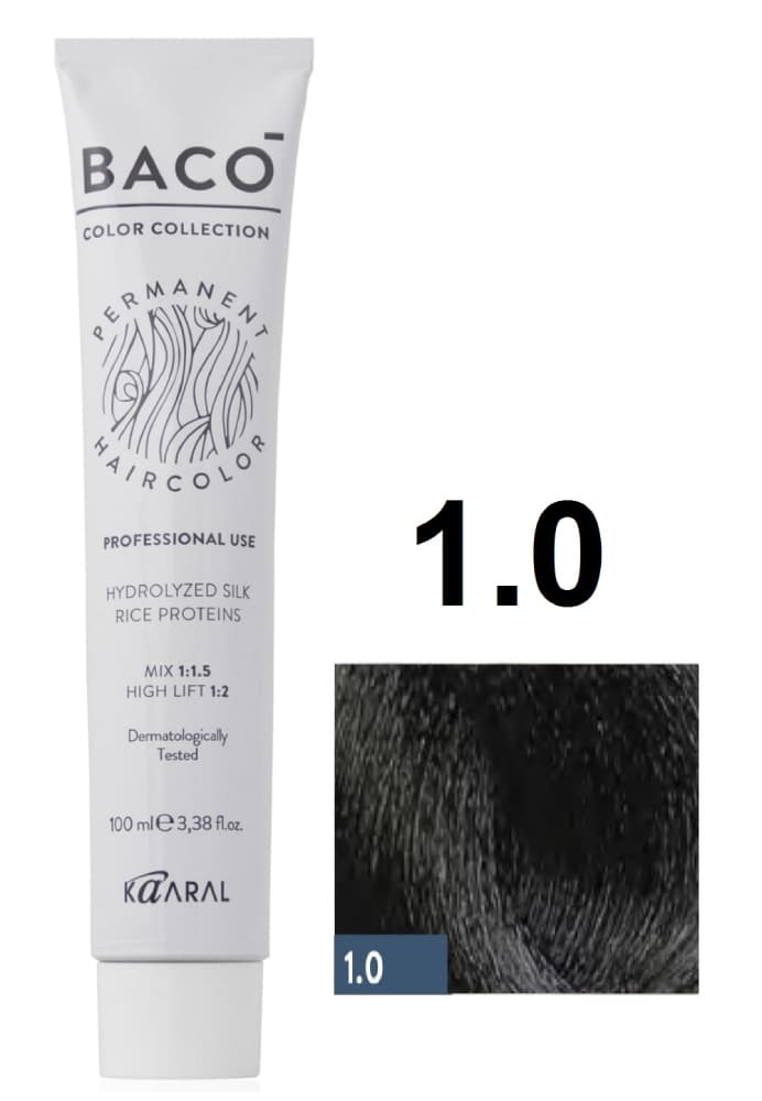 KAARAL Baco color  1.0 черный 100 мл