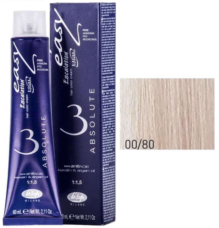 Lisap Absolute 00/80 интенсивно-фиолетовый 60 мл