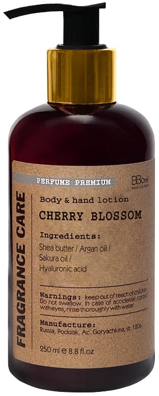 BB One FRAGRANCE CARE Парфюмированный Лосьон для тела и рук Cherry Blossom 250 мл.