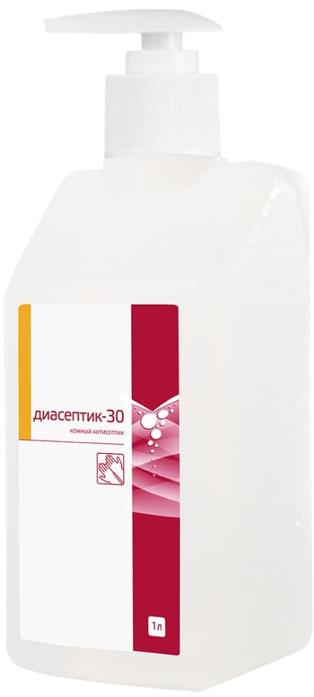 ДИАСЕПТИК-30 Кожный антисептик с дозатором 1л