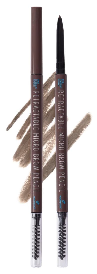 Parisa Карандаш для макияжа бровей автоматический (312 medium brown/коричневый), 0,15 гр.