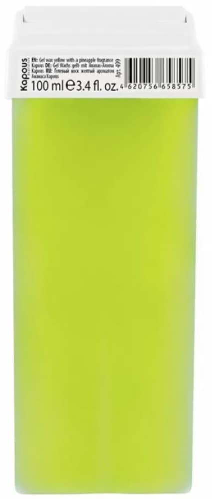 Kapous Depilation Гелевый воск с ароматом "Ананас" в картридже, 100 мл