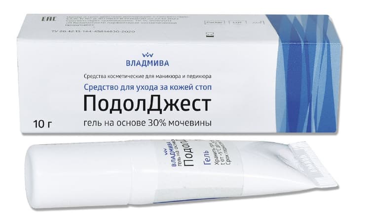 ПодолДжест Гель на основе мочевины 30 % 10 г