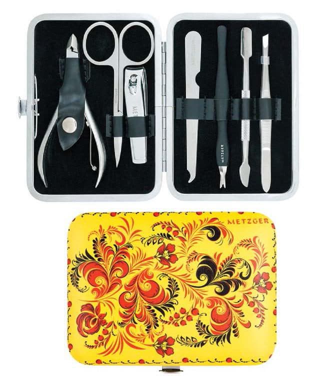 METZGER Маникюрный набор (7 предметов) Красная Смородина