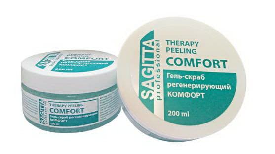Sagitta Therapy Peeling Comfort Гель-скраб регенерирующий Комфорт 200 мл