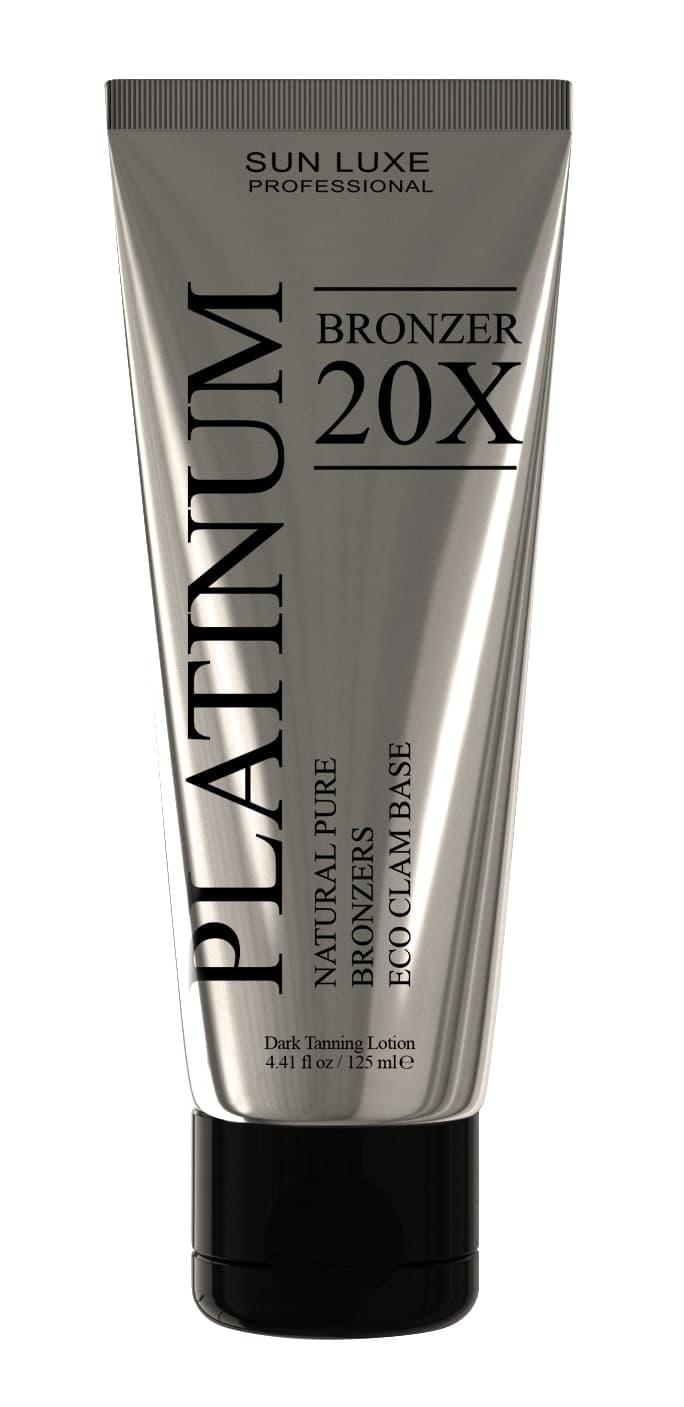 SUN LUXE Крем-ускоритель загара "Platinum Bronzer 20x" на основе натуральных бронзаторов, 125 мл.