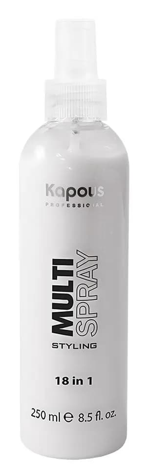 KAPOUS Styling Мультиспрей для укладки волос 18 в 1 Multi Spray, 250 мл