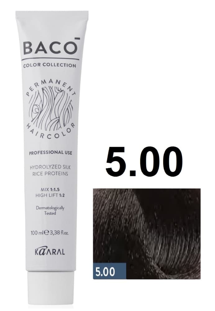KAARAL Baco color 5.00 светло-каштановый интенсивный 100 мл