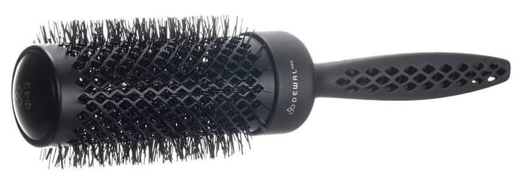 Dewal Термобрашинг GEOMETRY керамический + антистатическая нейлоновая щетина, d 43/61 мм. 