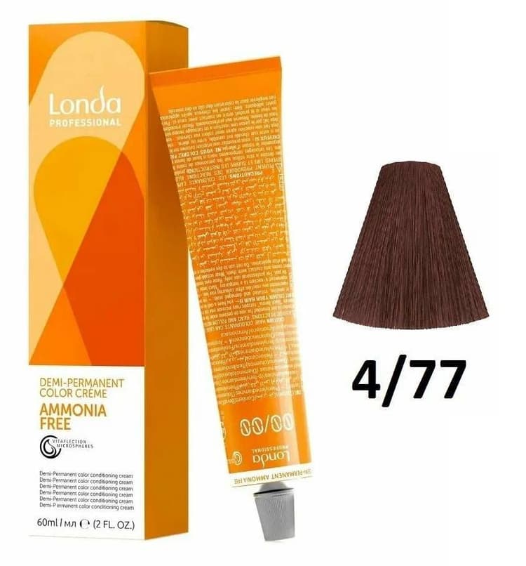 LondaТон Ammonia-Free 4/77 шатен интенсивно-коричневый 