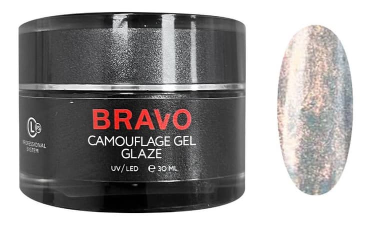 Bravo Моделирующий Camouflage Gel GLAZE №105 30 мл