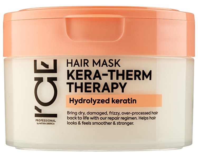 ICE Professional KERA-THERM THERAPY Маска для реконструкции сильно поврежденных волос 200 мл.