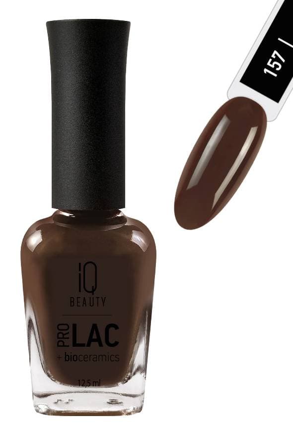 IQ BEAUTY PROLAC Лак для ногтей укрепляющий с биокерамикой 12.5 мл №157 OBSESSION Obsession