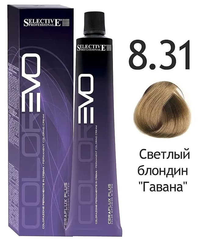 SELECTIVE COLOREVO 8.31 светлый блондин "гаванна"