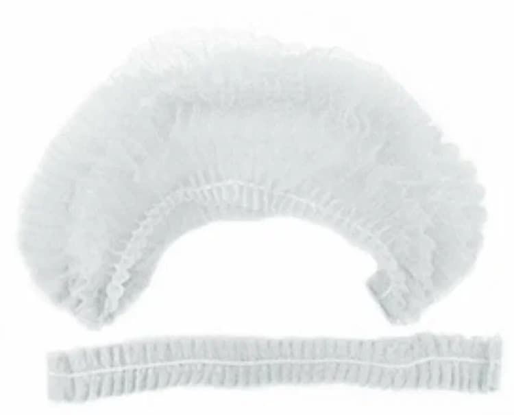 Шапочка клип белая 50 шт/уп.