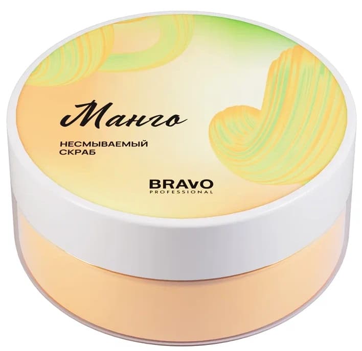 Bravo Скраб несмываемый Манго, 200мл