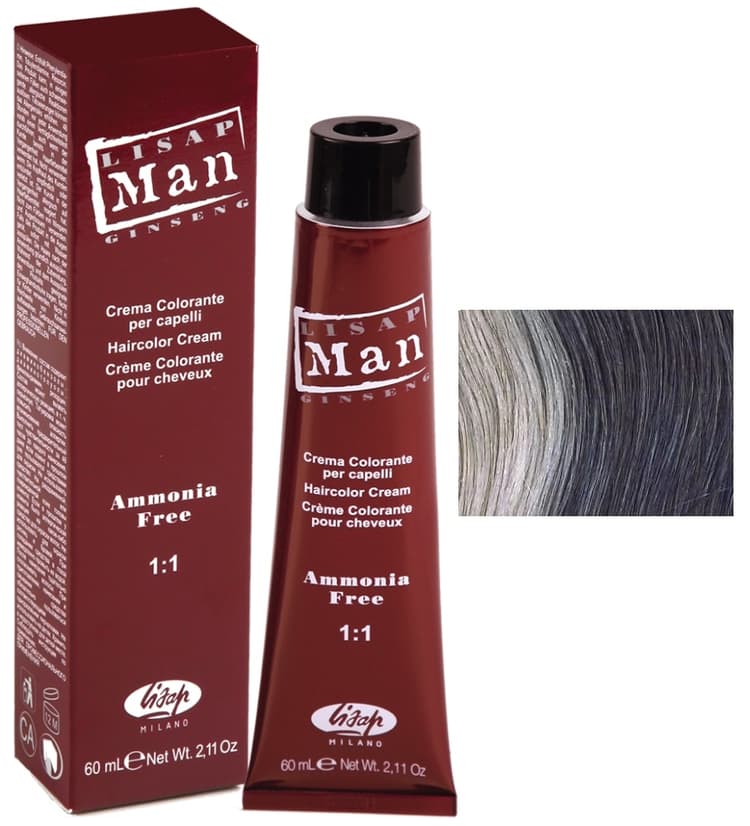 Lisap Man color 2 коричневый 60 мл