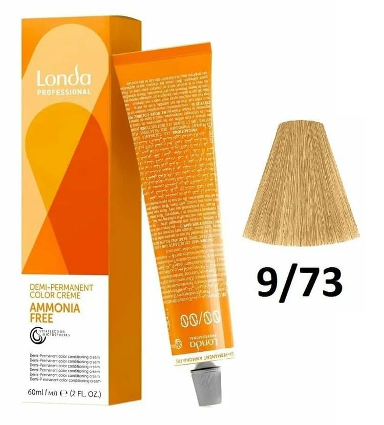 LondaТон Ammonia-Free 9/73 очень светлый блонд коричнево-золотистый 