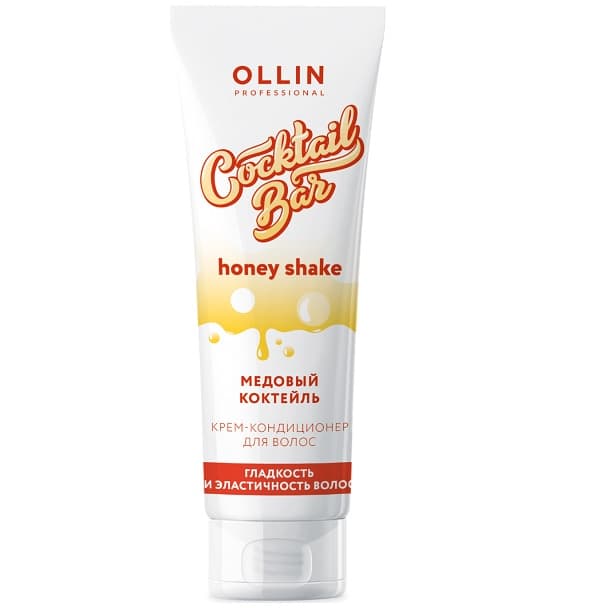 OLLIN Крем-кондиционер для волос "Медовый коктейль" гладкость и эластичность волос 250мл 
