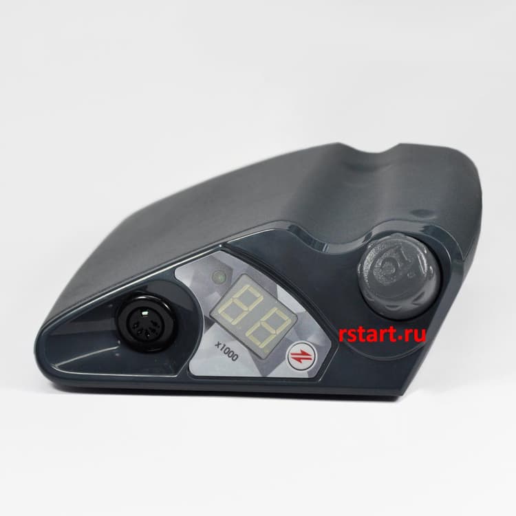 Набор РЭСТАР-03 Колибри КОСМО MS для ман/пед 40000 об/мин, цв.серый (без педали,безщеточный)