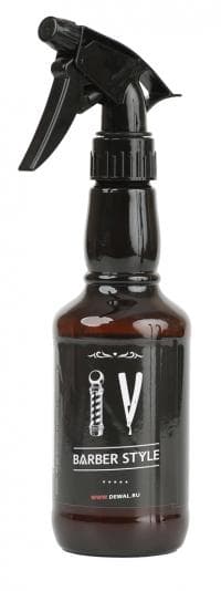 Распылитель "Barber Style", пластик, коричневый, 350 мл