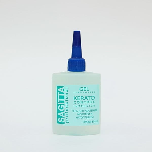Sagitta Gel Lemongrass Kerato control Intensive Гель для удаления мозолей и натоптышей 30 мл