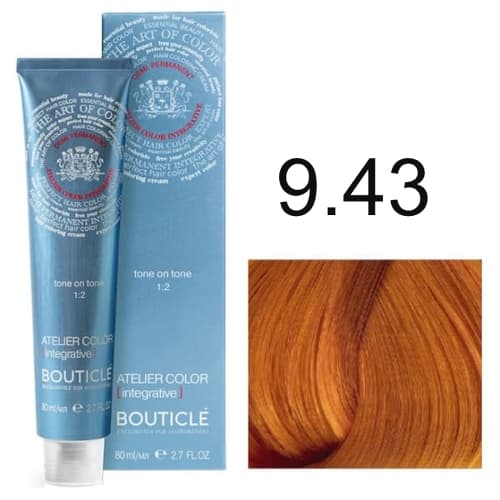 BOUTICLE Atelier color 9.43 блондин медно-золотистый