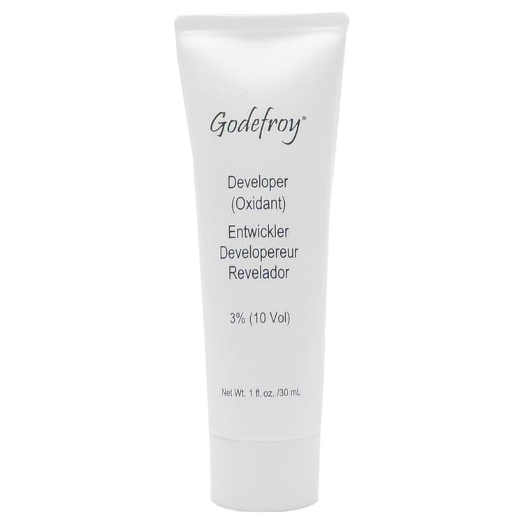 Godefroy Developer (Oxidant) Проявляющая эмульсия для краски-тинта для бровей в капс, 3%, 30мл 