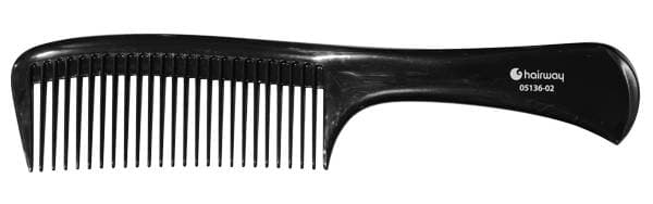 Hairway Расческа-гребень 220 мм цвет черный