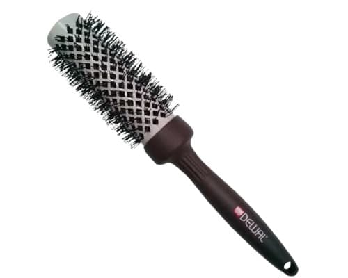 Dewal Термобрашинг MOKKA керамический + антистатик, волнистая щетина, d 33/50 мм