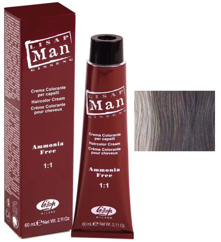 Lisap Man color 5 светло-каштановый 60 мл