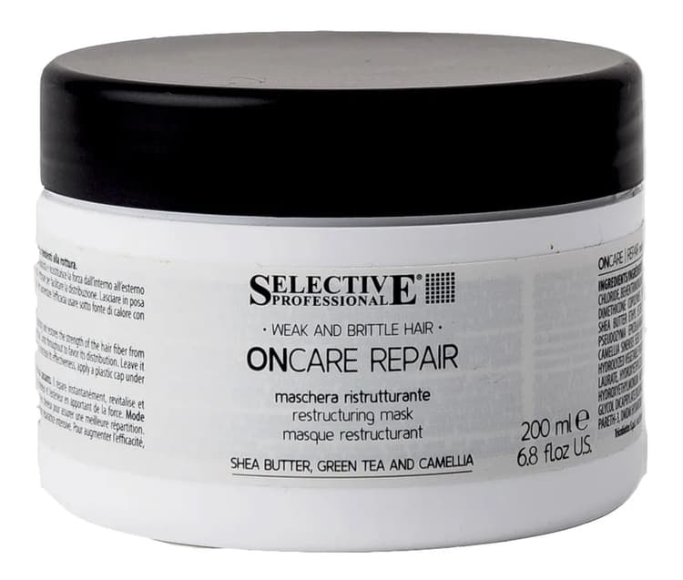 Selective ONCARE REPAIR Маска интенсивного действия для поврежденных или склонных к ломкости волос, 200 мл