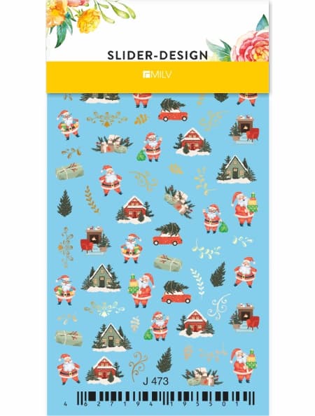 MILV Слайдер-дизайн J473 Новый Год 