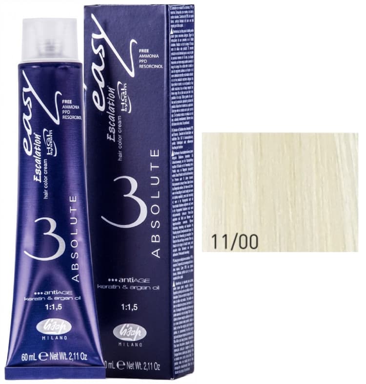 Lisap Absolute 11/00 очень светлый натуральный блондин 60 мл