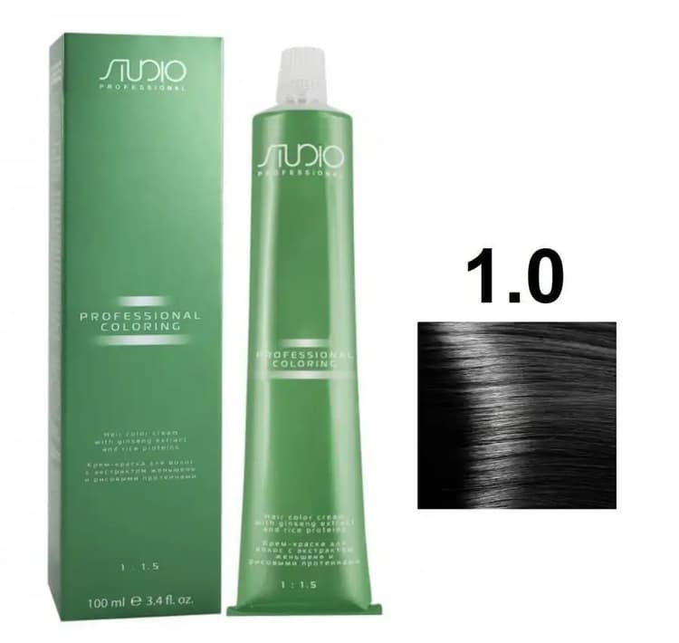 KAPOUS  Studio S 1.0 черный 100 мл