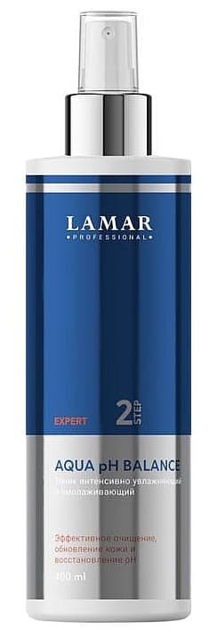 LAMAR Тоник интенсивно увлажняющий и омолаживающий AQUA pH BALANCE, 400 мл