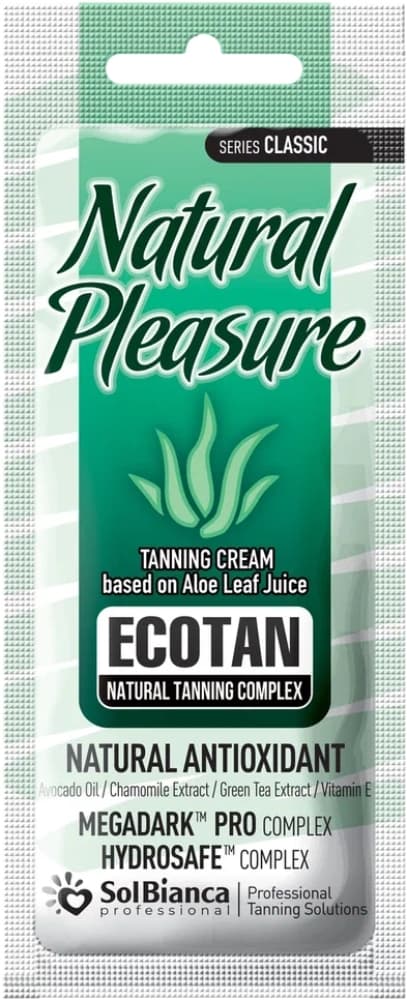 SolBianca Крем "Natural Pleasure" с маслом авокадо, экстр. зеленого чая, ромашки и витамином Е 15мл