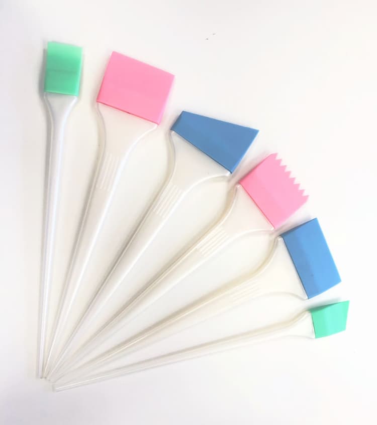 Набор силиконовых кистей д/окр. 6 шт.