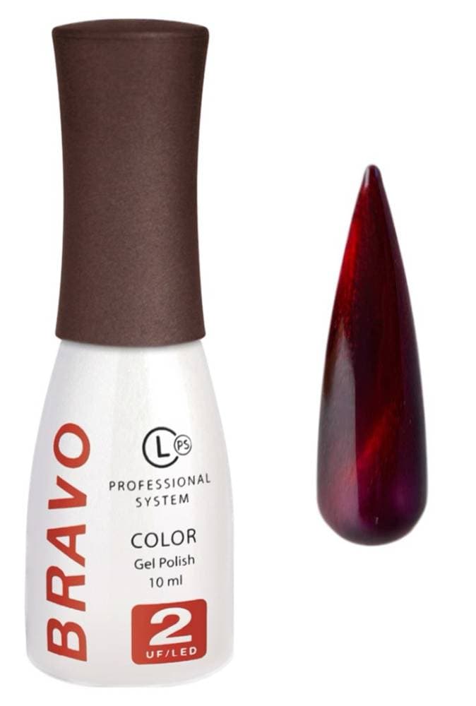 Bravo Гель-лак №455 Кошачий глаз 10мл