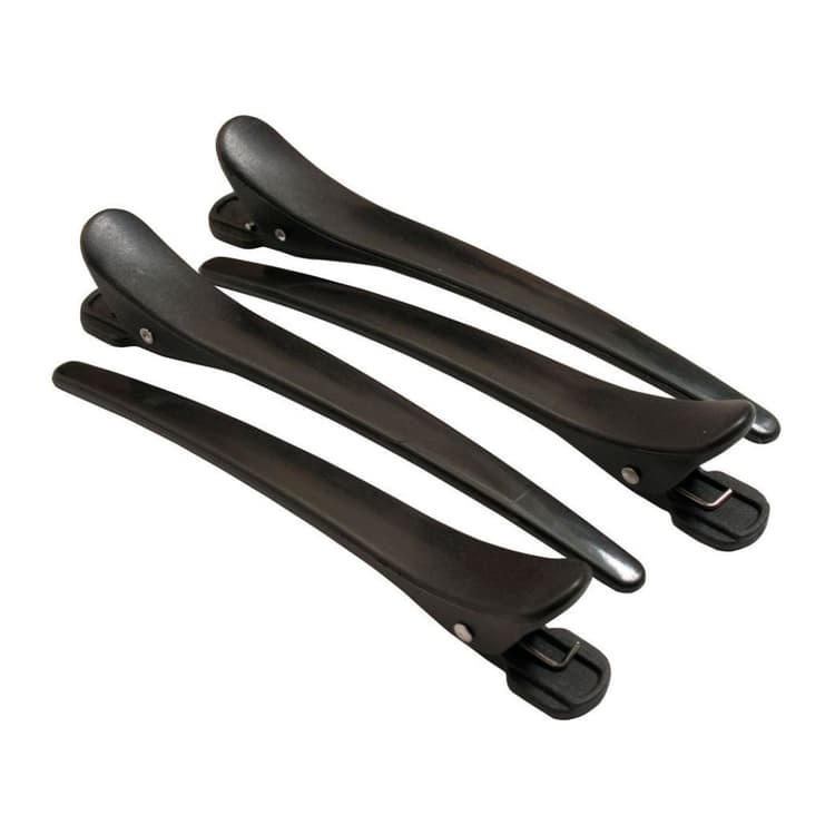 Зажим Dewal карбоновый, черный, 90 мм, 1 шт.